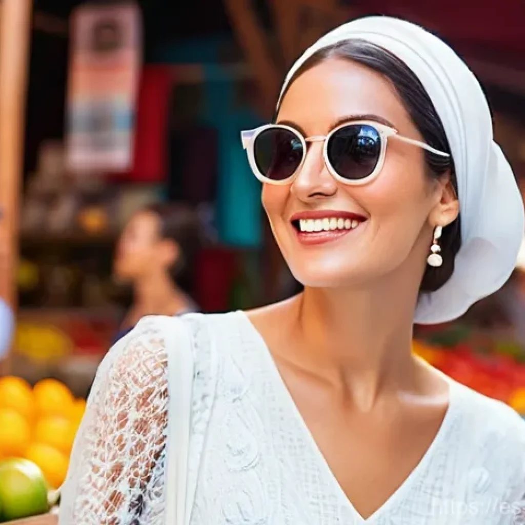 메이크업 픽서 지속력 테스트 - **Prompt 1: Confident and Flawless in the Heat**
    A sophisticated Spanish woman in her early 30s,...